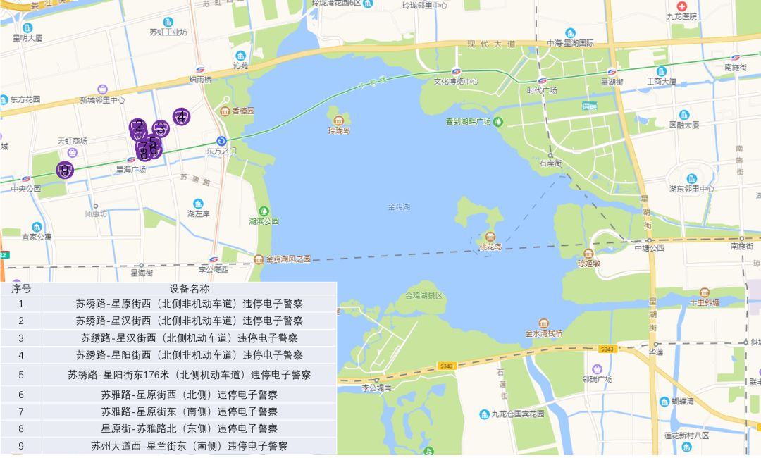 园区新增停车电子违章 @苏州车主